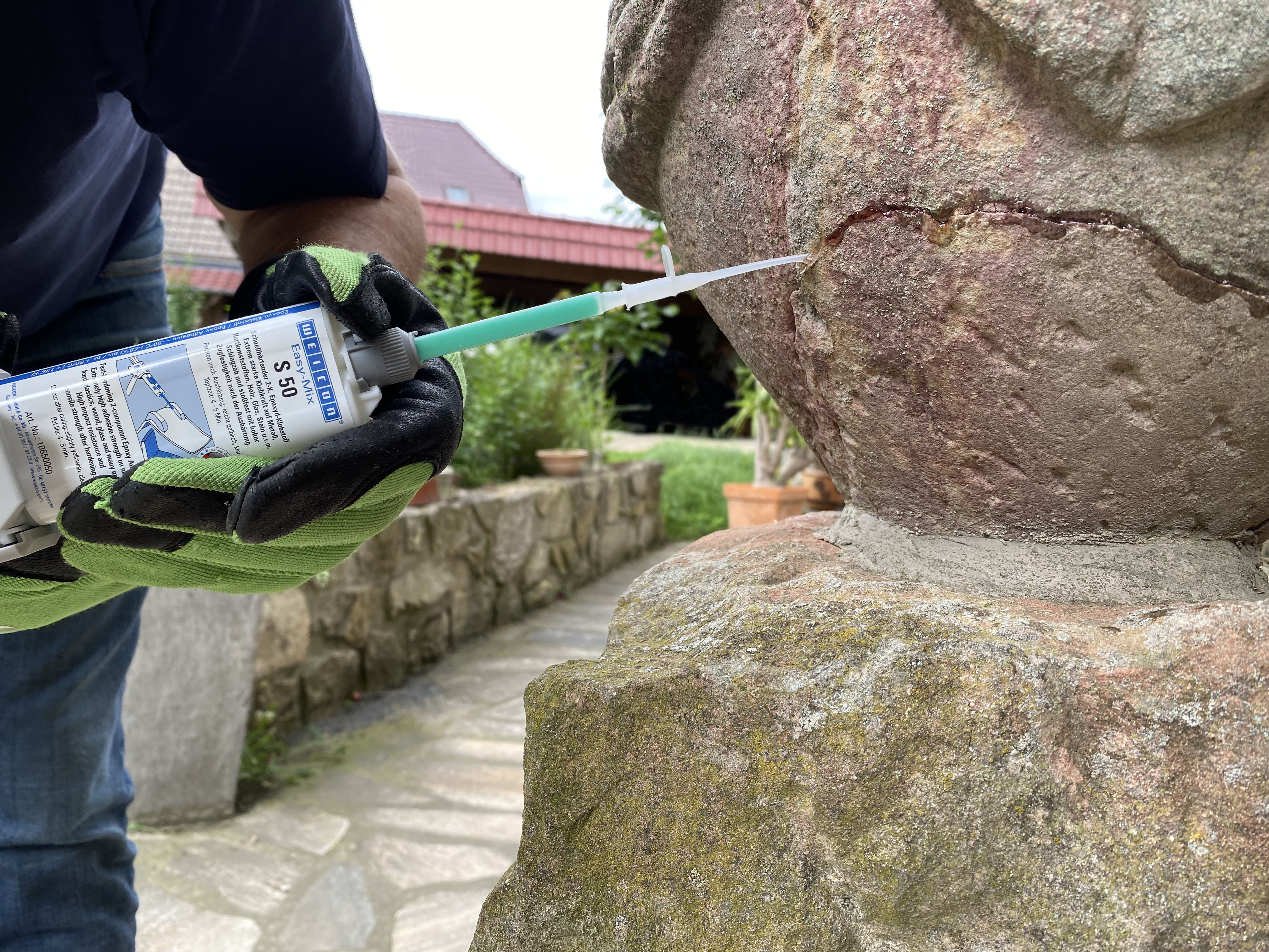 Easy-Mix S 50 Epoxyd-Klebstoff | Hochtemperaturbeständiger Epoxidharz-Klebstoff für schnelle Reparatur- und Wartungsarbeiten