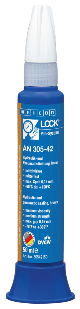 WEICONLOCK® AN 305-42 Hydraulik- und Pneumatikdichtung | mittelfest, mit DVGW-Zulassung