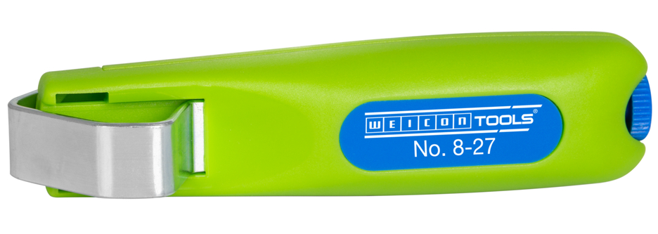Kabelmesser No. 8-27 Green Line | Abisolierwerkzeuge aus bis zu 97 % nachwachsenden Rohstoffen, mit einem Arbeitsbereich von 8 - 28 mm Ø