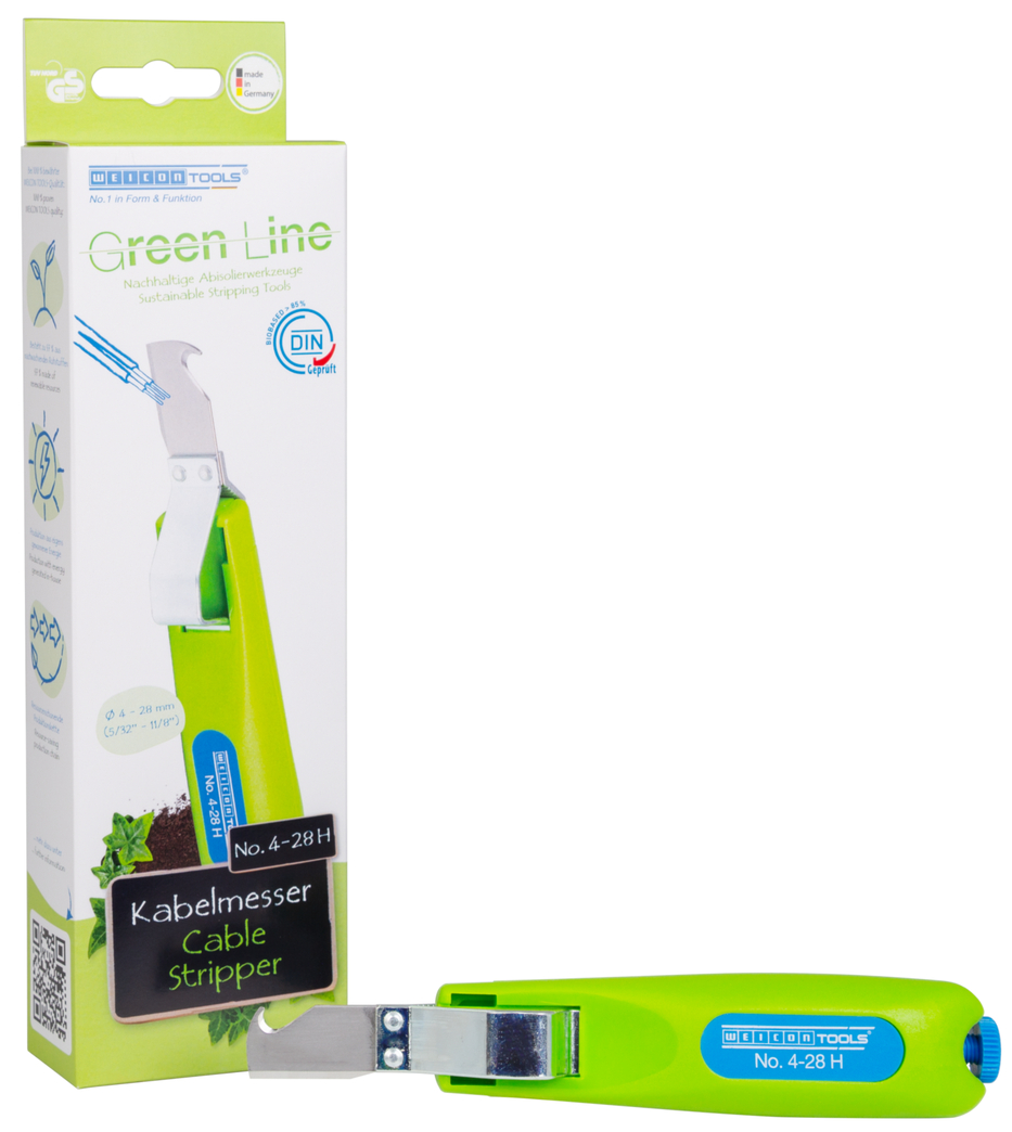 Kabelmesser No. 4-28 H Green Line