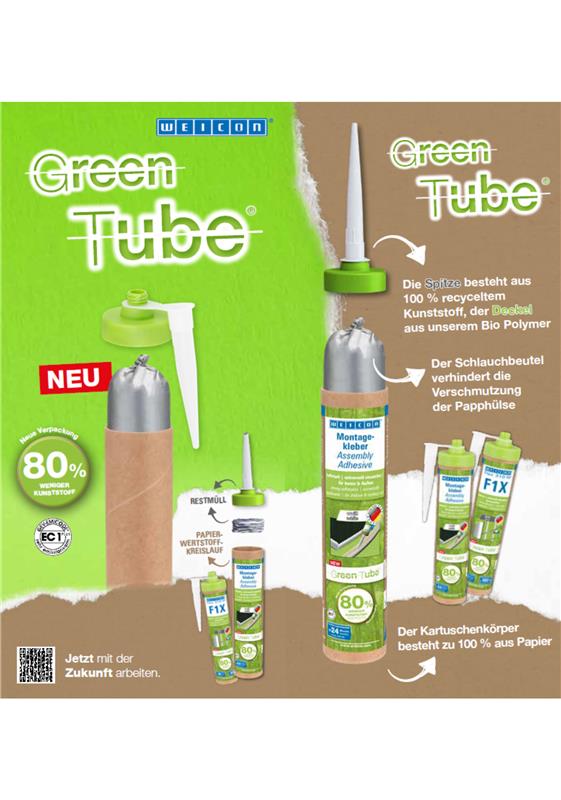 Green Tube wird mit Vorteilen beschrieben