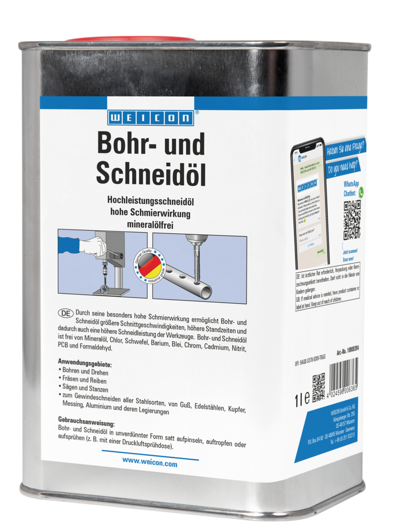 WEICON Bohr- und Schneidöl | Hochleistungsschneidöl