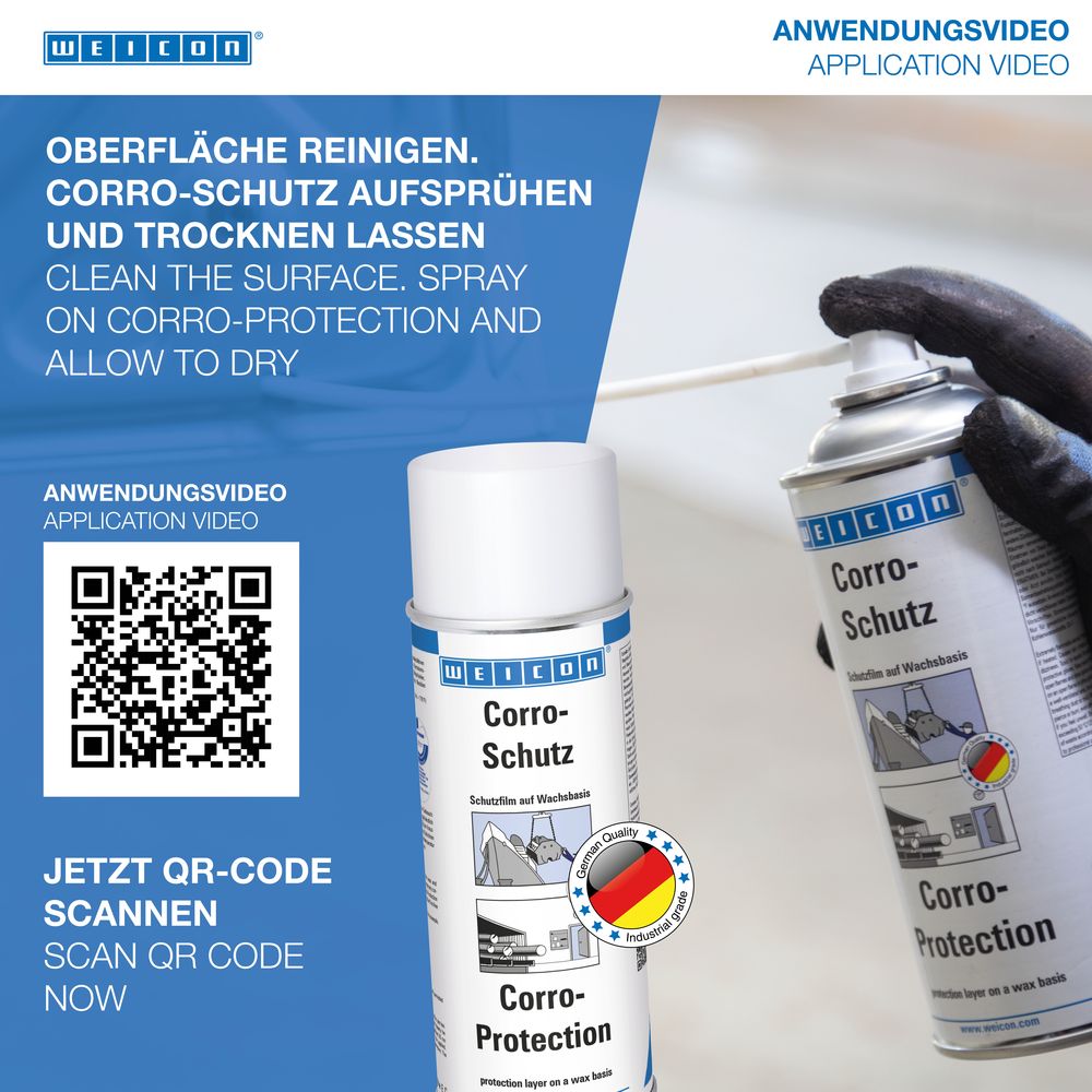 Corro-Schutz | wachsartiger Korrosionsschutz zur Konservierung