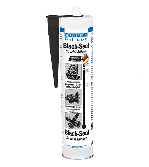 Black-Seal Spezialsilikon | dauerelastischer Dichtstoff für öl- oder fettbeständige Bereiche