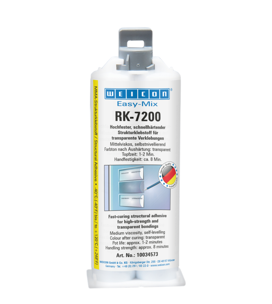 Easy-Mix RK-7200 Acrylat-Strukturklebstoff | Acrylat-Strukturklebstoff, schlagfest