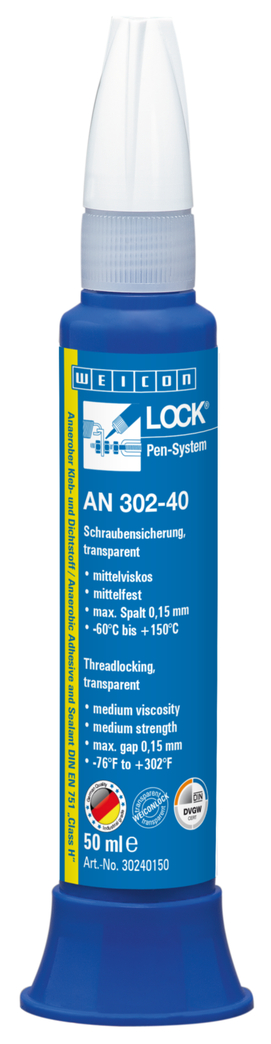 WEICONLOCK® AN 302-40 Schraubensicherung | mittelfest, mit DVGW-Zulassung WEICONLOCK® AN 302-40 Schraubensicherung | mittelfest, mit DVGW-Zulassung