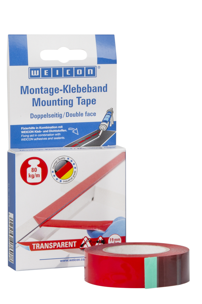 Montage-Klebeband Transparent | doppelseitig