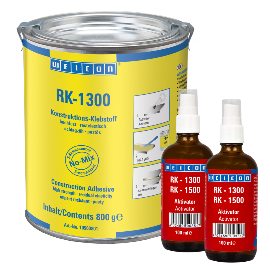 RK-1300 Acrylat-Strukturklebstoff | Acrylat-Strukturklebstoff, pastöser No-Mix Klebstoff