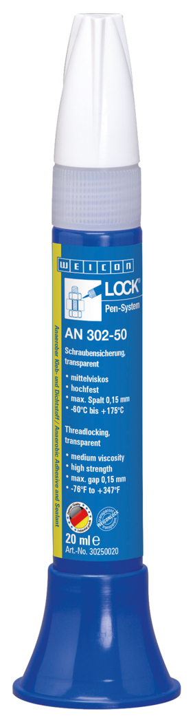 WEICONLOCK® AN 302-50 Schrauben- und Stehbolzensicherung | hochfest, mittelviskos WEICONLOCK® AN 302-50 Schrauben- und Stehbolzensicherung | hochfest, mittelviskos