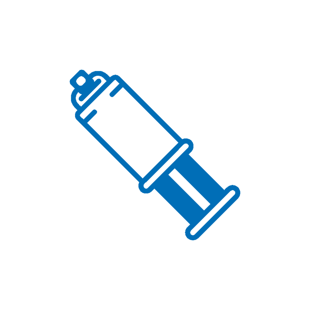 Piktogramm 2-Komponenten-Kleber