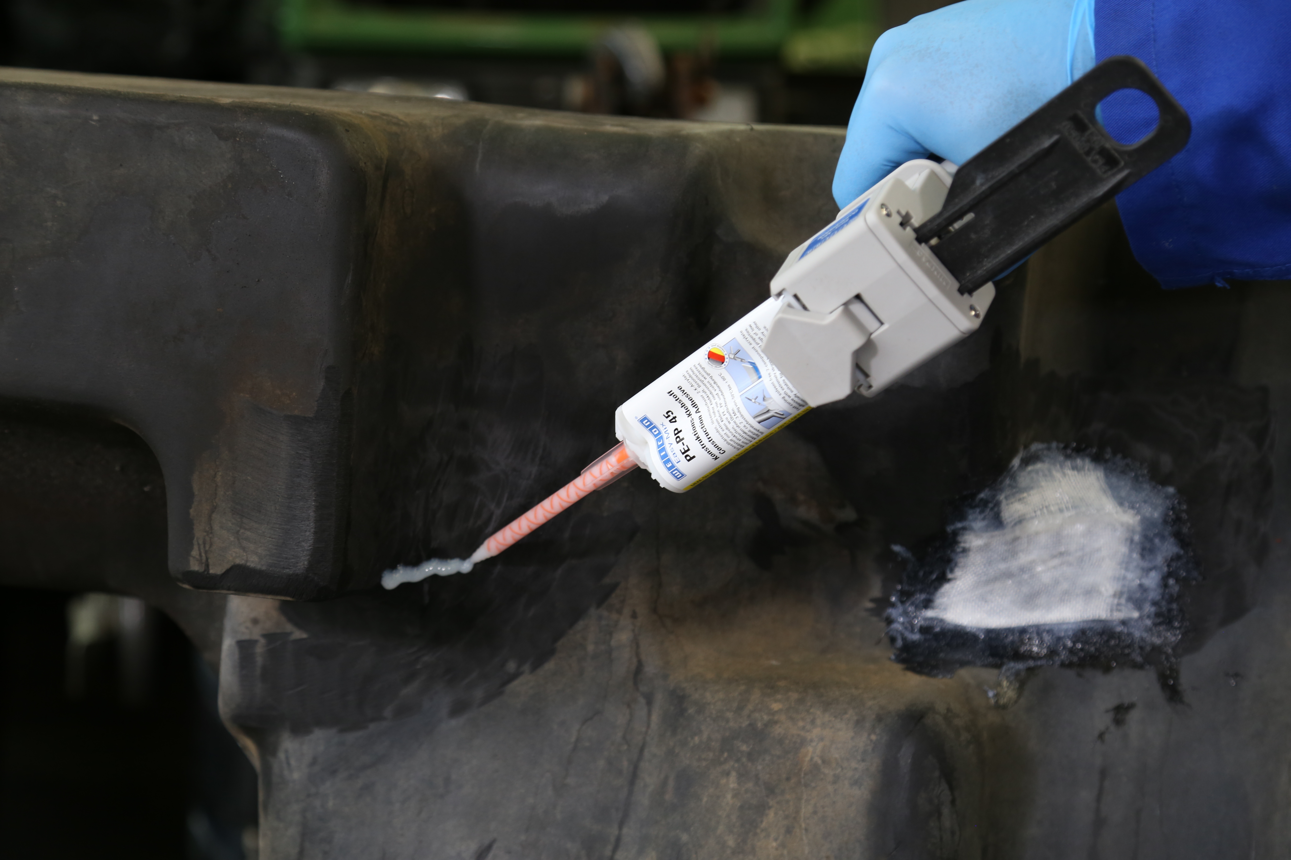 Easy-Mix PE-PP 45 Acrylat-Strukturklebstoff | Kunstruktions-Klebstoff auf Methylacrylatbasis für spezielle Kunststoffe