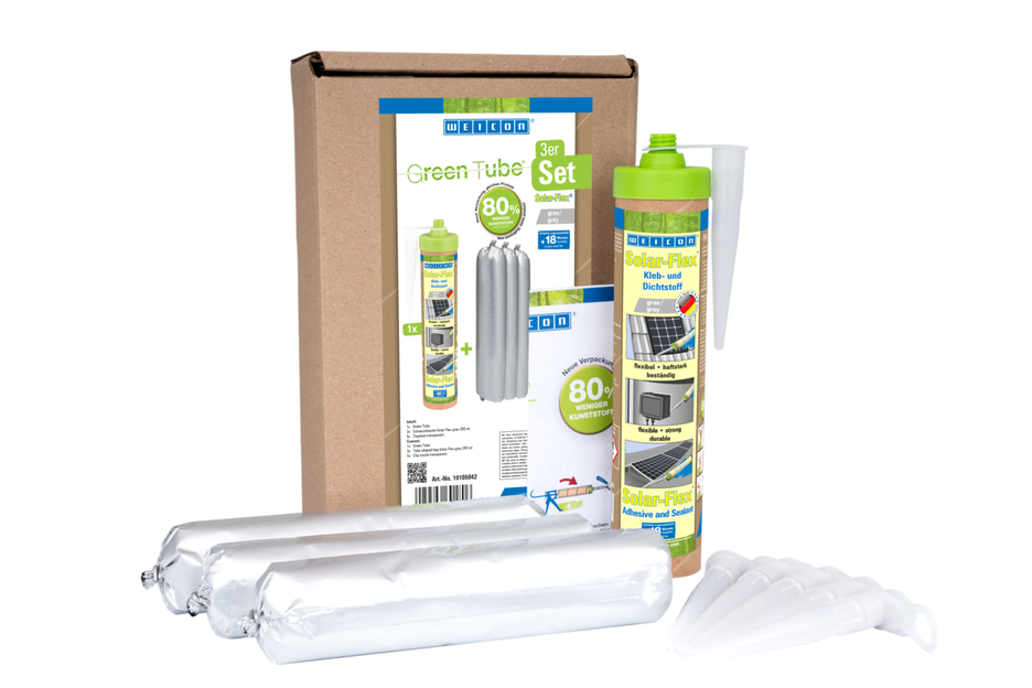Solar-Flex® MS-Polymer | witterungsbeständiger Kleb- und Dichtstoff für den Solarbereich auf MS-Polymer-Basis