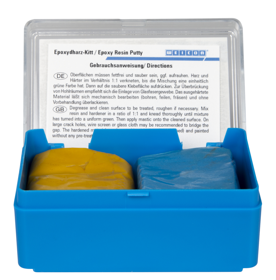 WEICON Epoxidharz-Kitt | knetbare Universal-Reparaturmasse