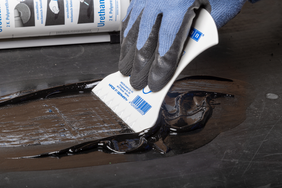 Belt Repair-Kit | Polyurea Reparatur- und Beschichtungsmasse für Oberflächen aus Gummi, Arbeitspackung