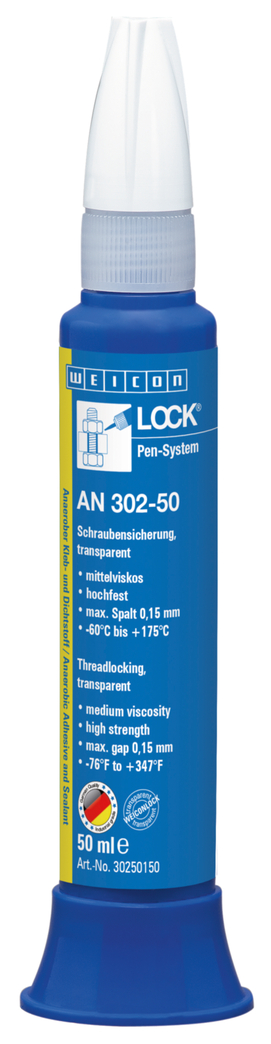 WEICONLOCK® AN 302-50 Schrauben- und Stehbolzensicherung | hochfest, mittelviskos