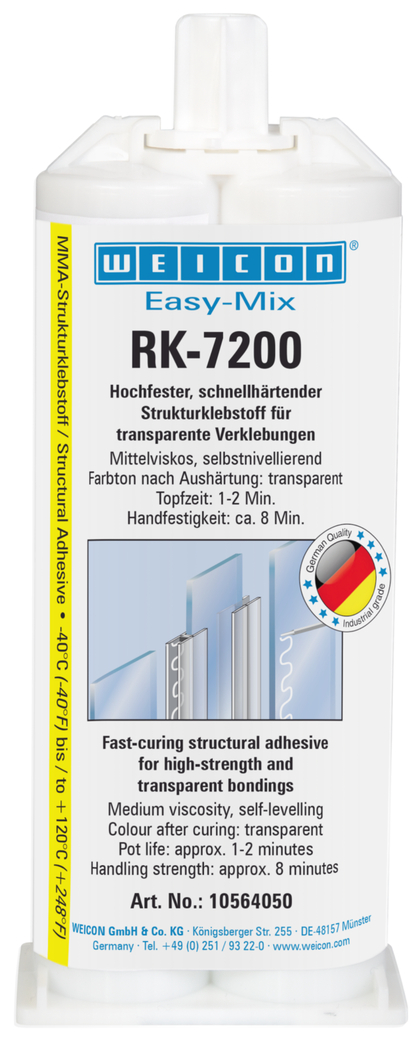 Easy-Mix RK-7200 Acrylat-Strukturklebstoff | Acrylat-Strukturklebstoff, schlagfest