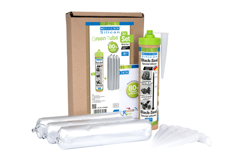 Black-Seal Spezialsilikon | dauerelastischer Dichtstoff für öl- oder fettbeständige Bereiche