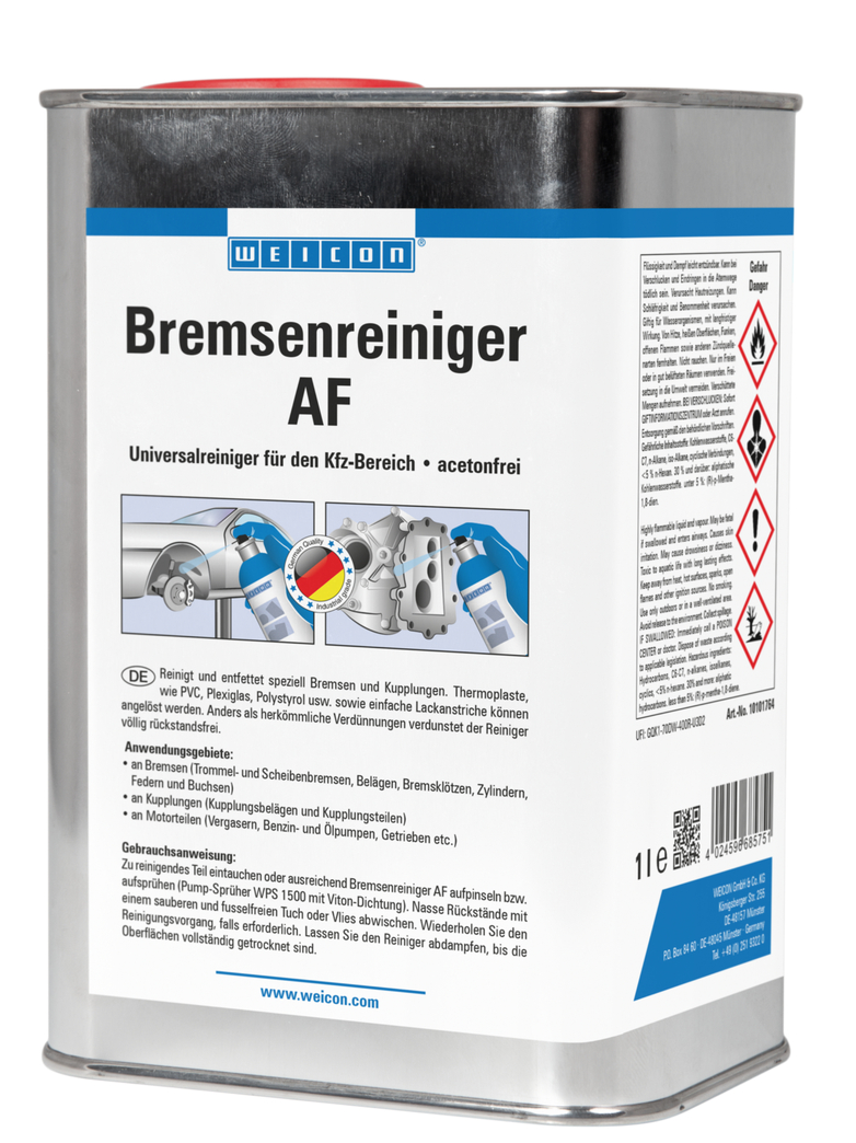 Bremsenreiniger AF | acetonfreier Universalreiniger für den Automobilbereich