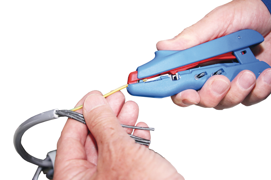 Duo-Crimp No. 300 | zum Abisolieren und Crimpen, Arbeitsbereich 0,5 mm² - 6,0 mm²