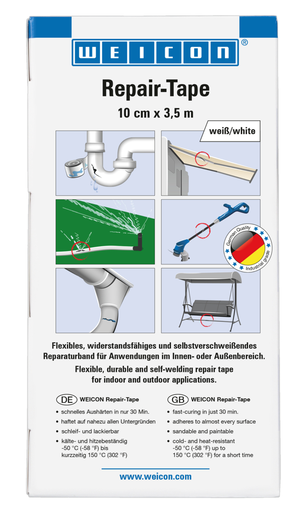 Repair-Tape | widerstandsfähiges und selbstverschweißendes Reparaturband, Größe M