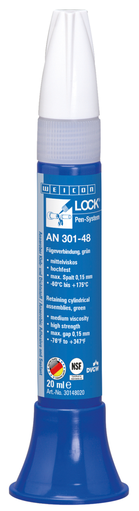 WEICONLOCK® AN 301-48 Fügeverbindung | hochfest, mit Trinkwasserzulassung