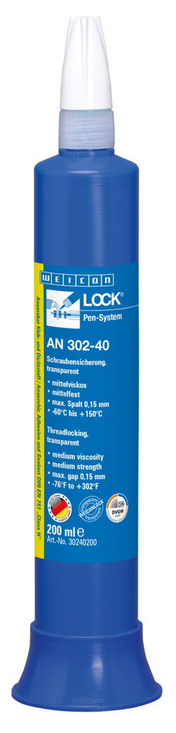 WEICONLOCK® AN 302-40 Schraubensicherung | mittelfest, mit DVGW-Zulassung