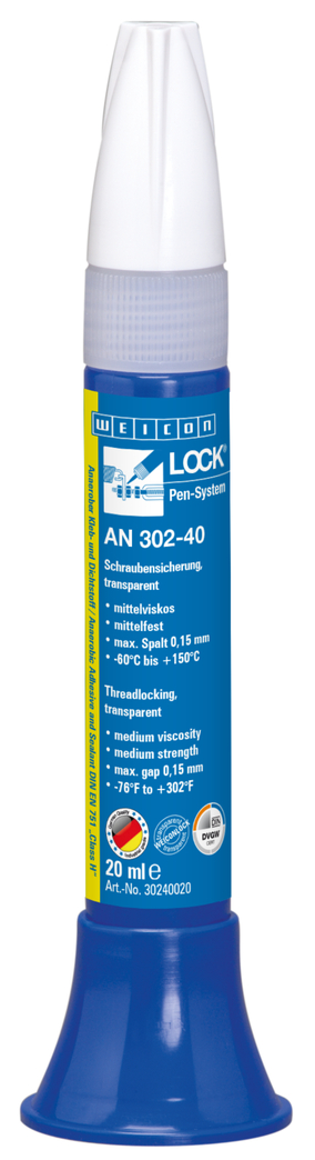 WEICONLOCK® AN 302-40 Schraubensicherung | mittelfest, mit DVGW-Zulassung WEICONLOCK® AN 302-40 Schraubensicherung | mittelfest, mit DVGW-Zulassung