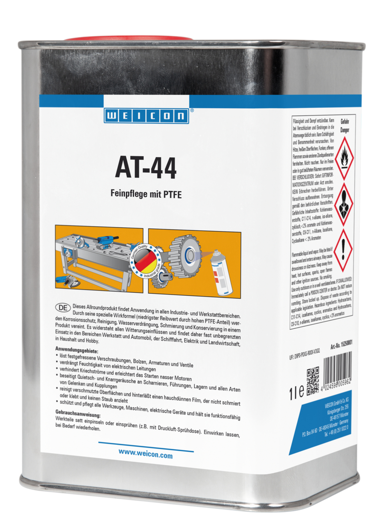 AT-44 | silikonfreies Multifunktionsspray mit PTFE