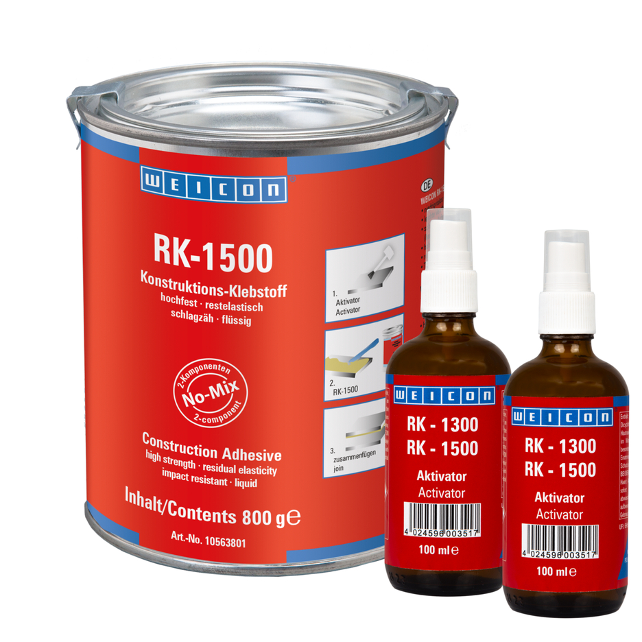 RK-1500 Acrylat-Strukturklebstoff | Acrylat-Strukturklebstoff, flüssiger No-Mix Klebstoff