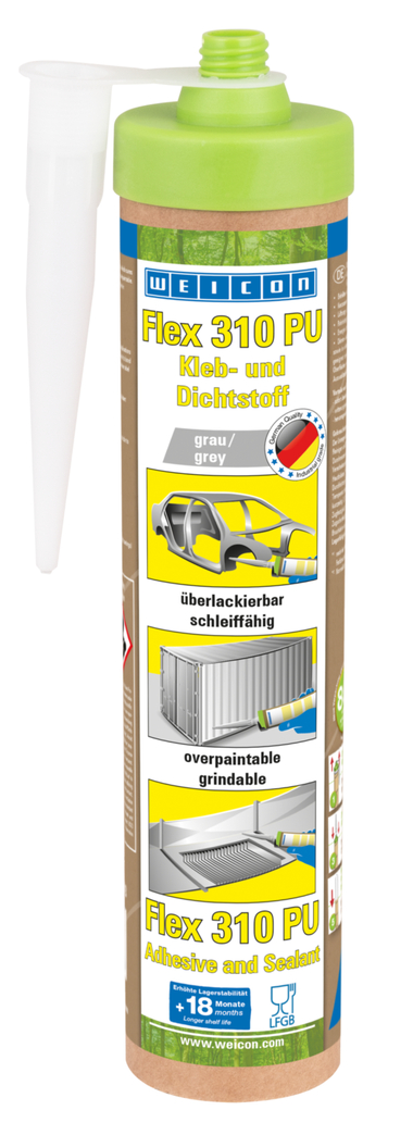 Flex 310 Polyurethan | dauerelastischer Kleb- und Dichtstoff auf Polyurethanbasis