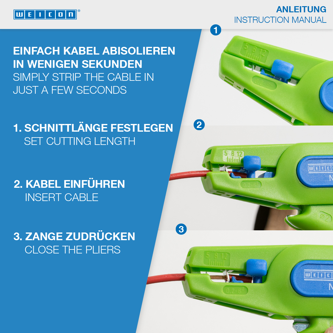 Abisolierzange No. 5 Green Line