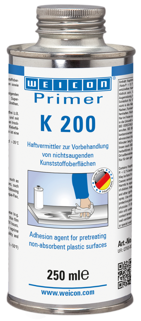 Primer K 200 | Haftvermittler für nichtsaugende Kunststoffoberflächen